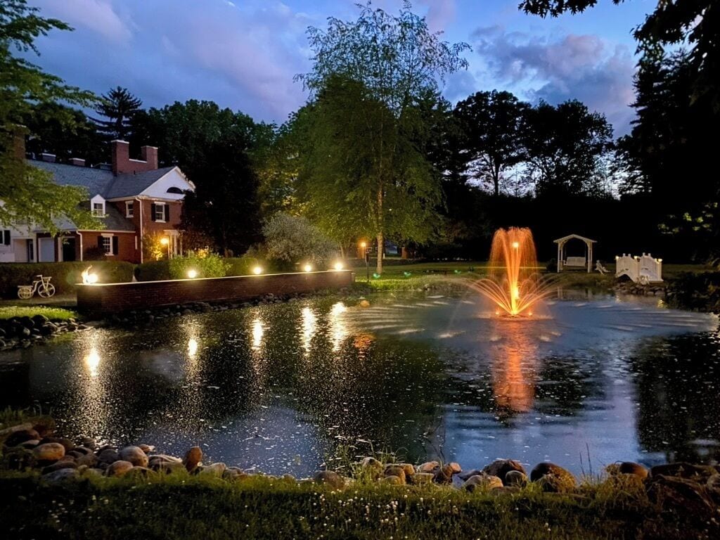 Enceinte de l’hébergement