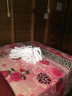 Blackout drapes, iron/ironing board, free WiFi, bed sheets - Matus Guest House (San Ignacio)