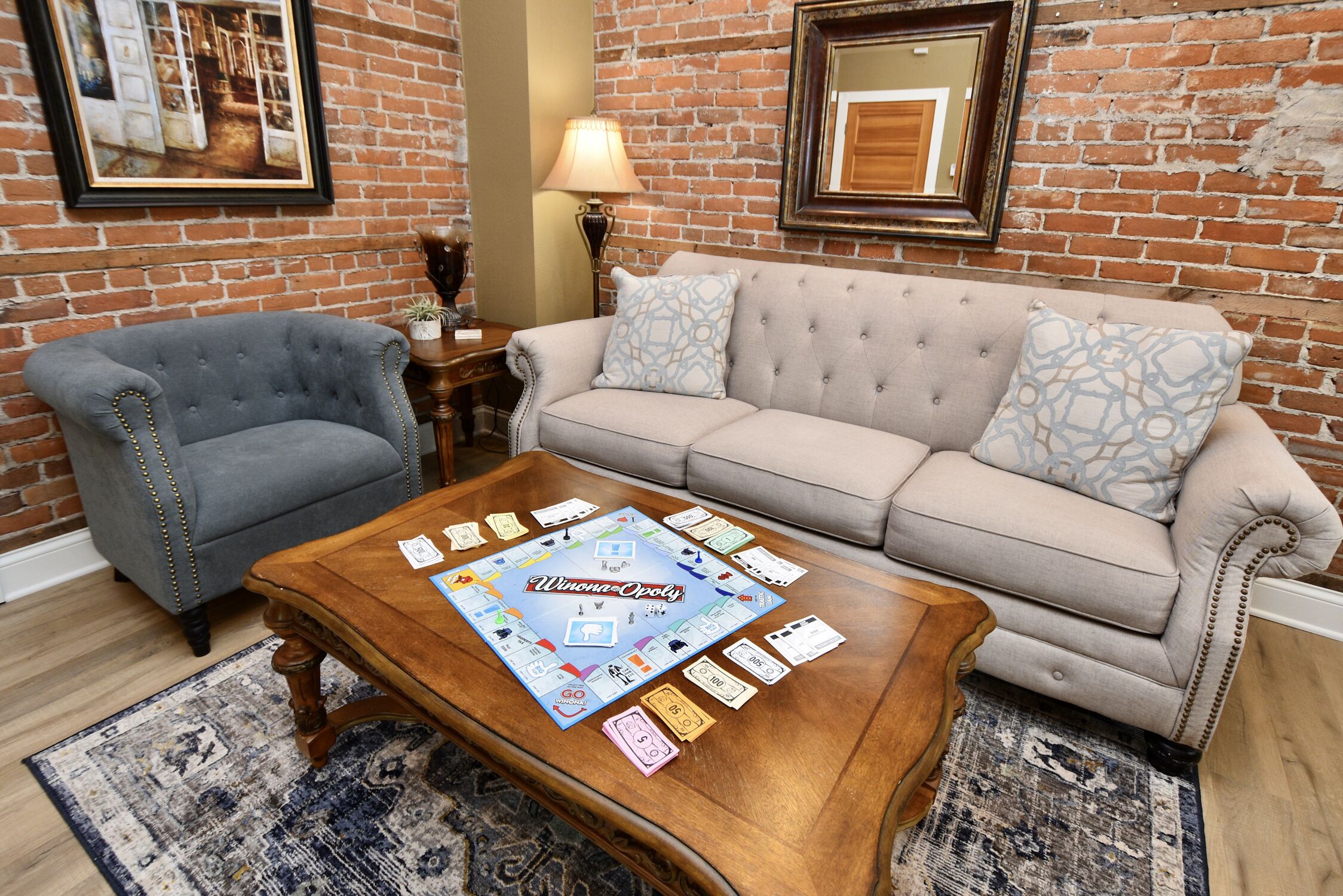 Charming Brick Farmhouse with a Touch of Elegance.  -Winona