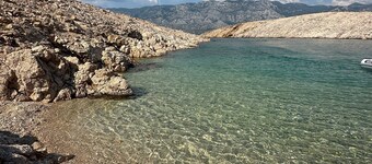 House Petra on the beach-sea