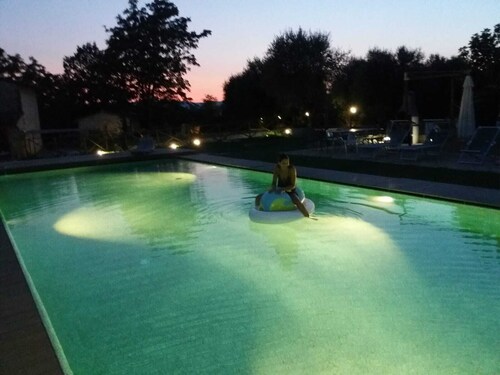 single house in tuscany