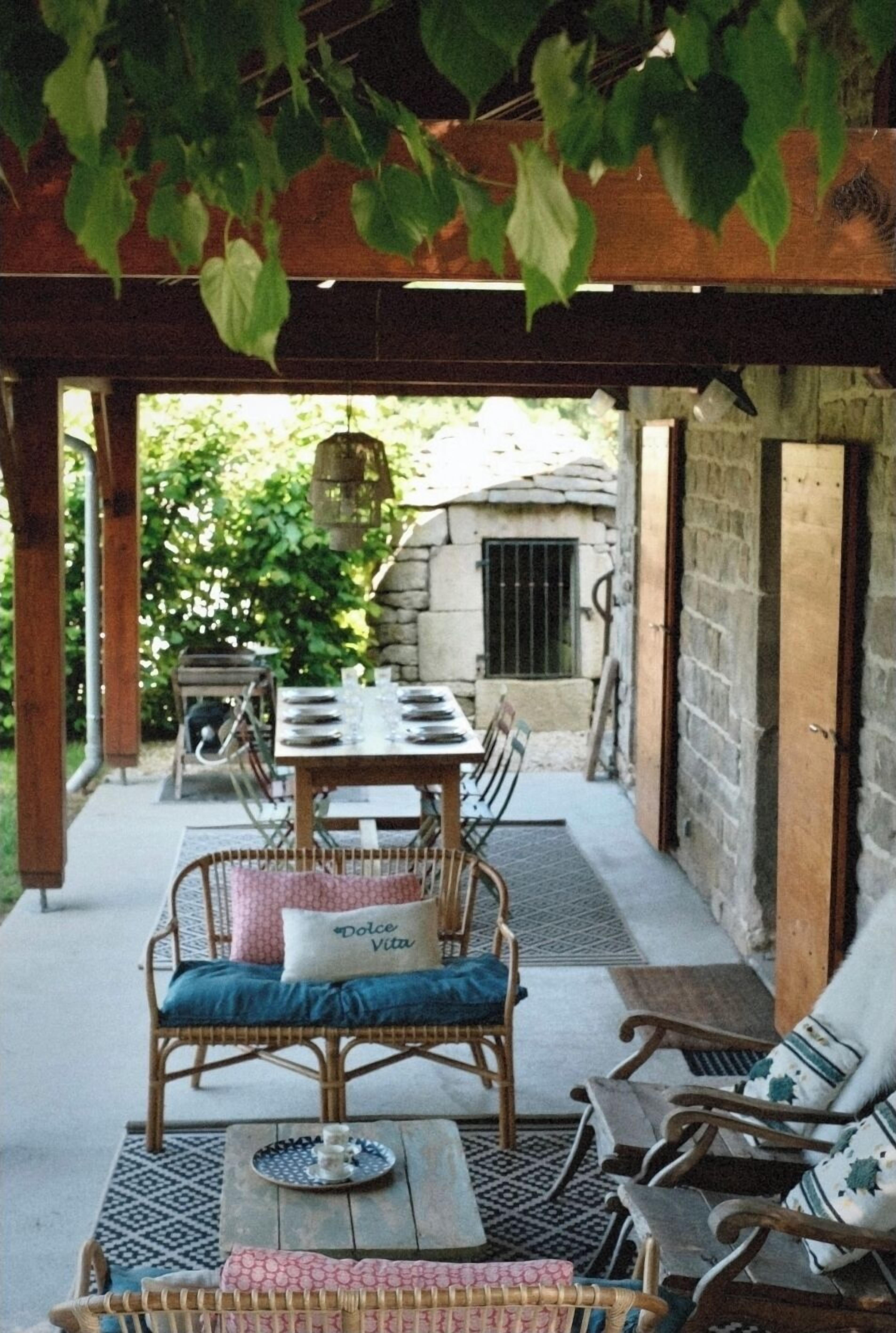 Udendørs spisemuligheder