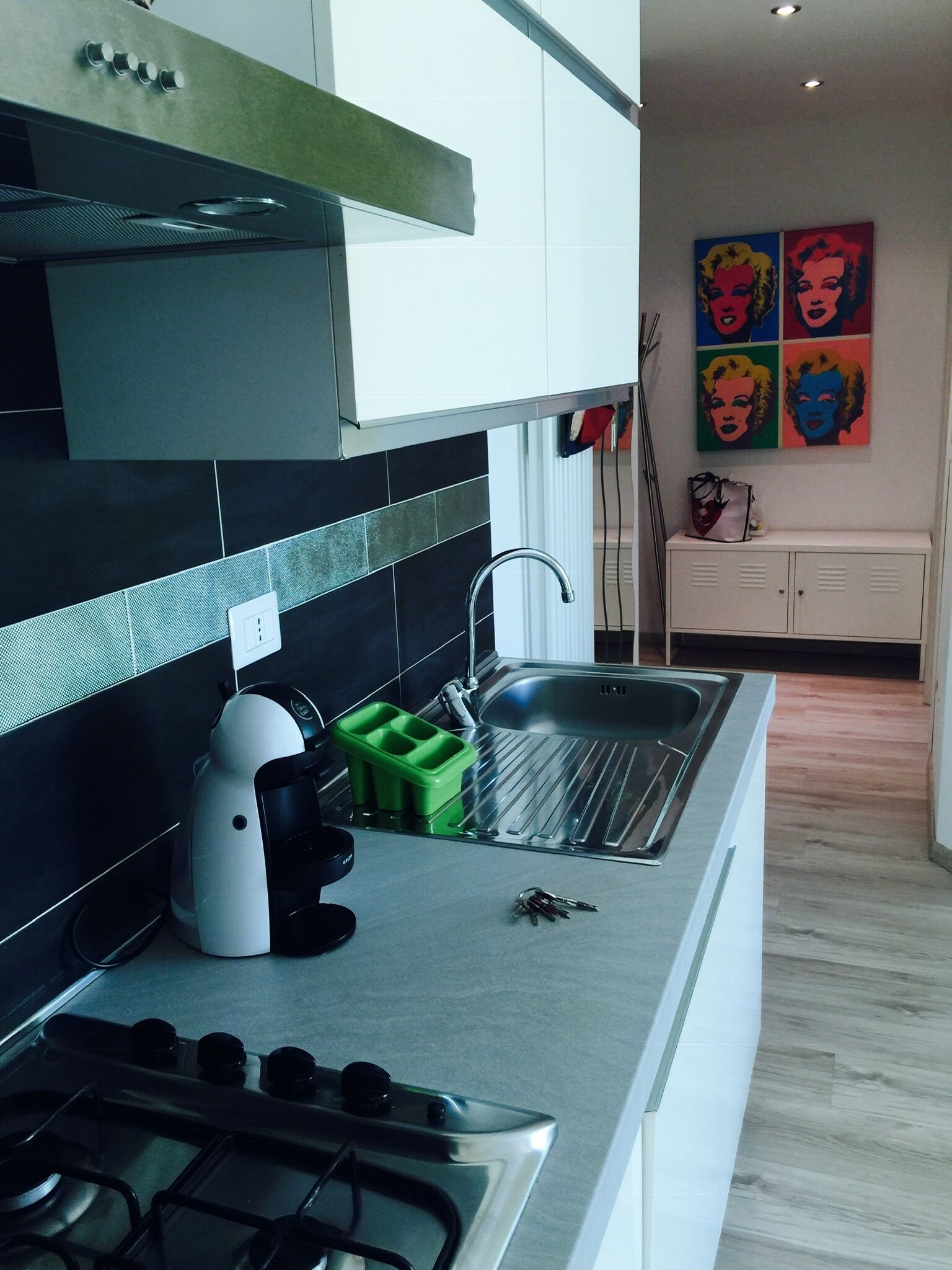 Central apartment 500 meters from the sea