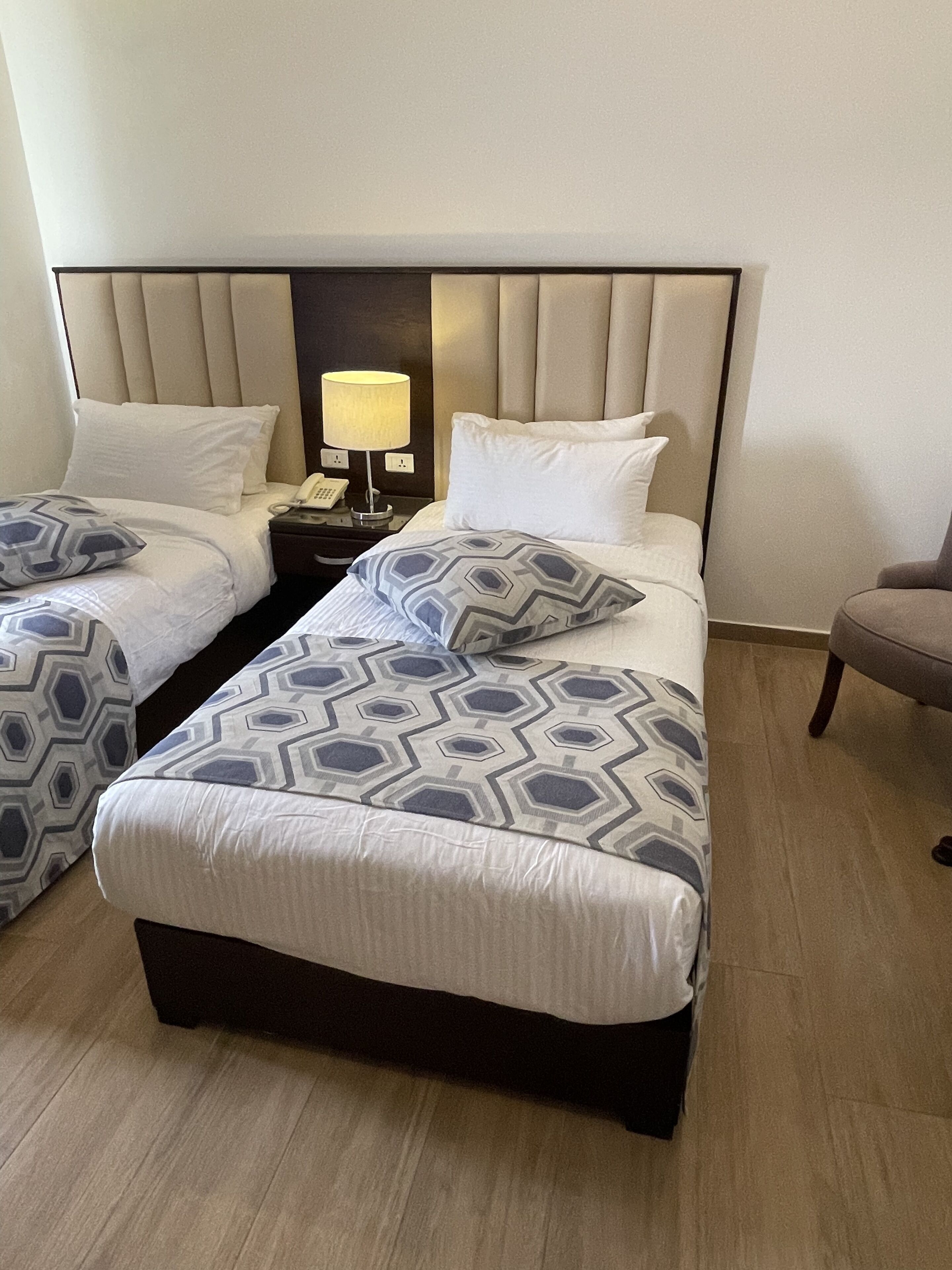 deluxe twin room | 1 bedroom, pillow-top beds, minibar, in-room safe