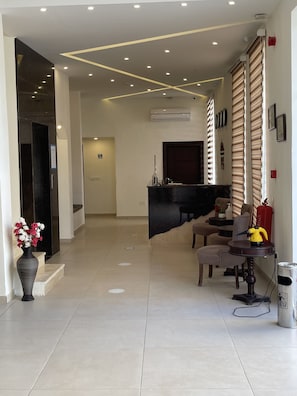 Sitzecke in der Lobby