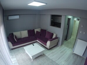 Apartment | Living room - Apak Apart Otel (Gemlik)
