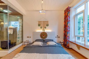 經濟雙人房 | 獨特設計、獨特裝修、書桌、免費 Wi-Fi