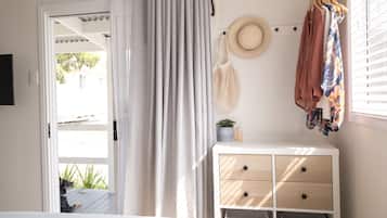 Standaard huisje | 1 slaapkamer, een strijkplank/strijkijzer, gratis wifi, beddengoed
