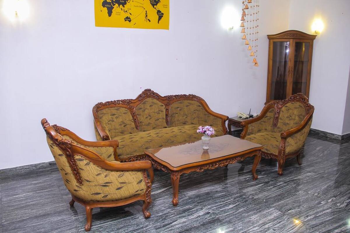 Sala de estar en el lobby