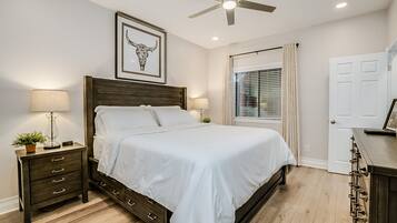 1 bedroom, pillowtop beds, iron/ironing board, WiFi