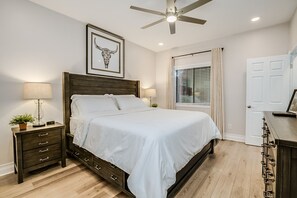 1 bedroom, pillow-top beds, iron/ironing board, WiFi