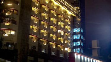 Front of property – evening/night