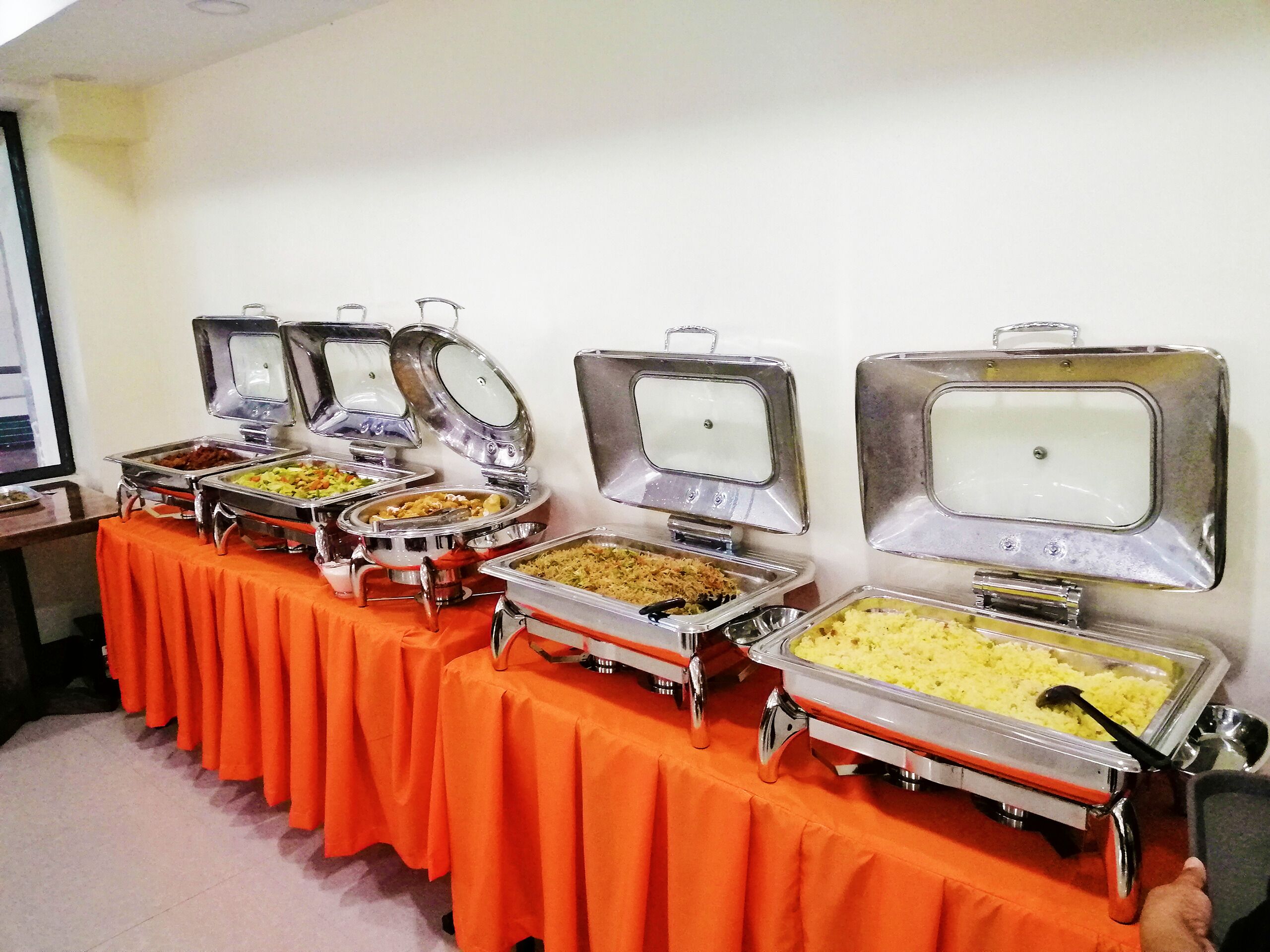 Breakfast buffet