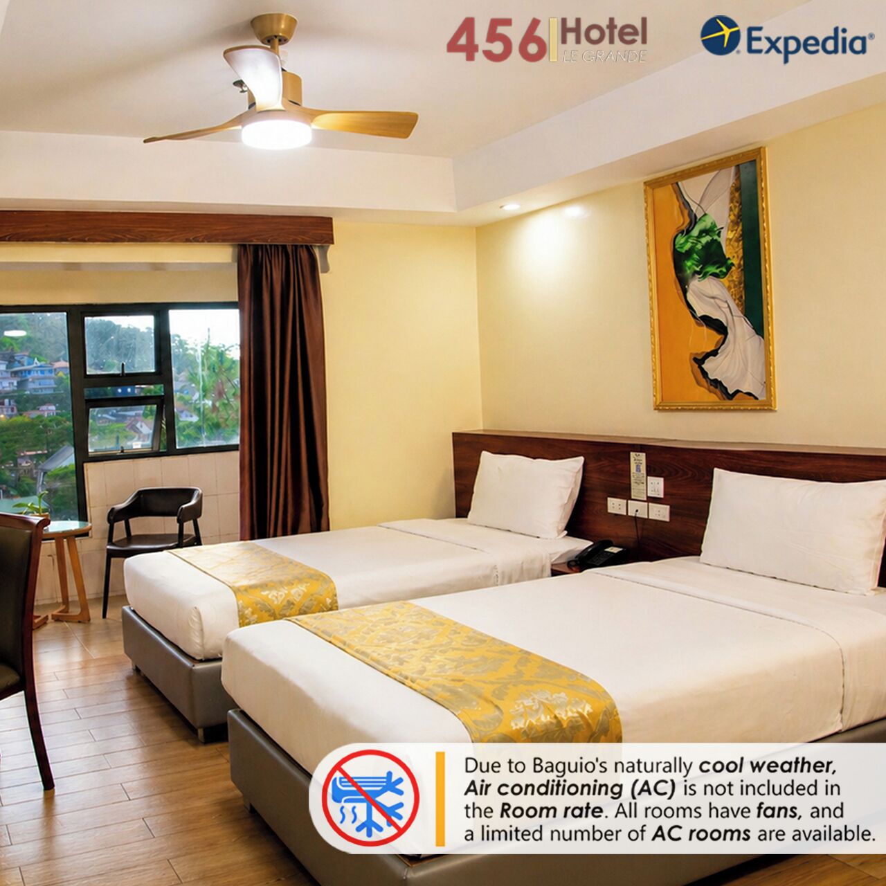 Caja de seguridad en la habitación y escritorio 