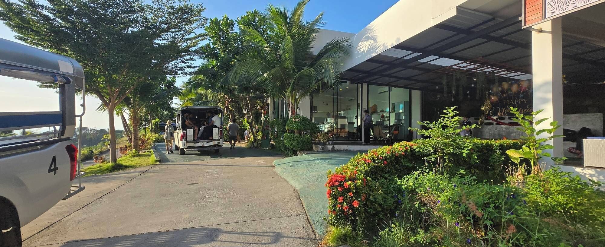 Fassade der Unterkunft