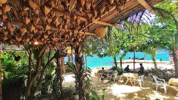 Private beach nearby, white sand, beach shuttle, sun-loungers