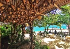 Private beach nearby, white sand, beach shuttle, sun loungers