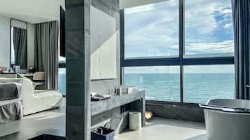 客房 (Ocean Eyes Suite) | 1 間睡房、高級寢具、特厚豪華床墊、迷你吧