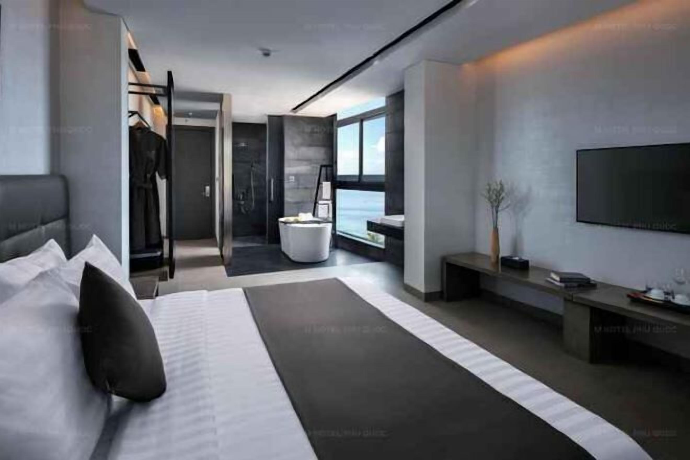 Ropa de cama de alta calidad, colchones con pillow-top y minibar 