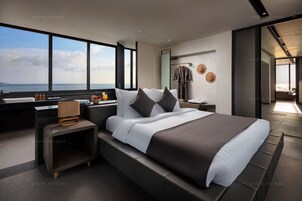 Ropa de cama de alta calidad, colchones con pillow-top y minibar