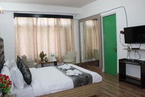 Habitación superior | Ropa de cama de alta calidad y camas con efecto memoria 