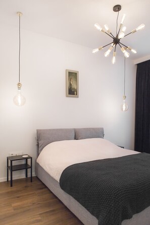 1 bedroom, iron/ironing board, WiFi, bed sheets - Luxurious Vilnius City Center Apartment, part of the Hilton Development (Vilnius)