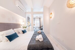 1 makuuhuone, silitysrauta/-lauta, Wi-Fi, vuodevaatteet