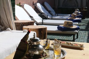 Terrasse sur le toit