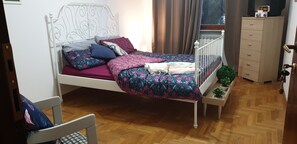 1 bedroom, iron/ironing board