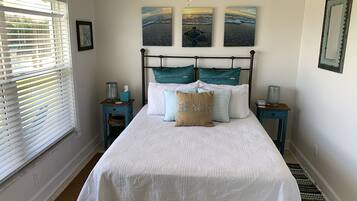 2 bedrooms, in-room safe, iron/ironing board, travel crib