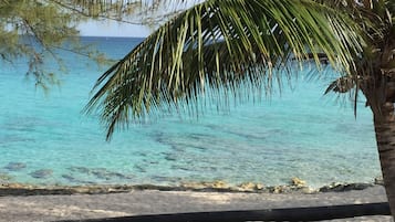 Plage, chaises longues, serviettes de plage