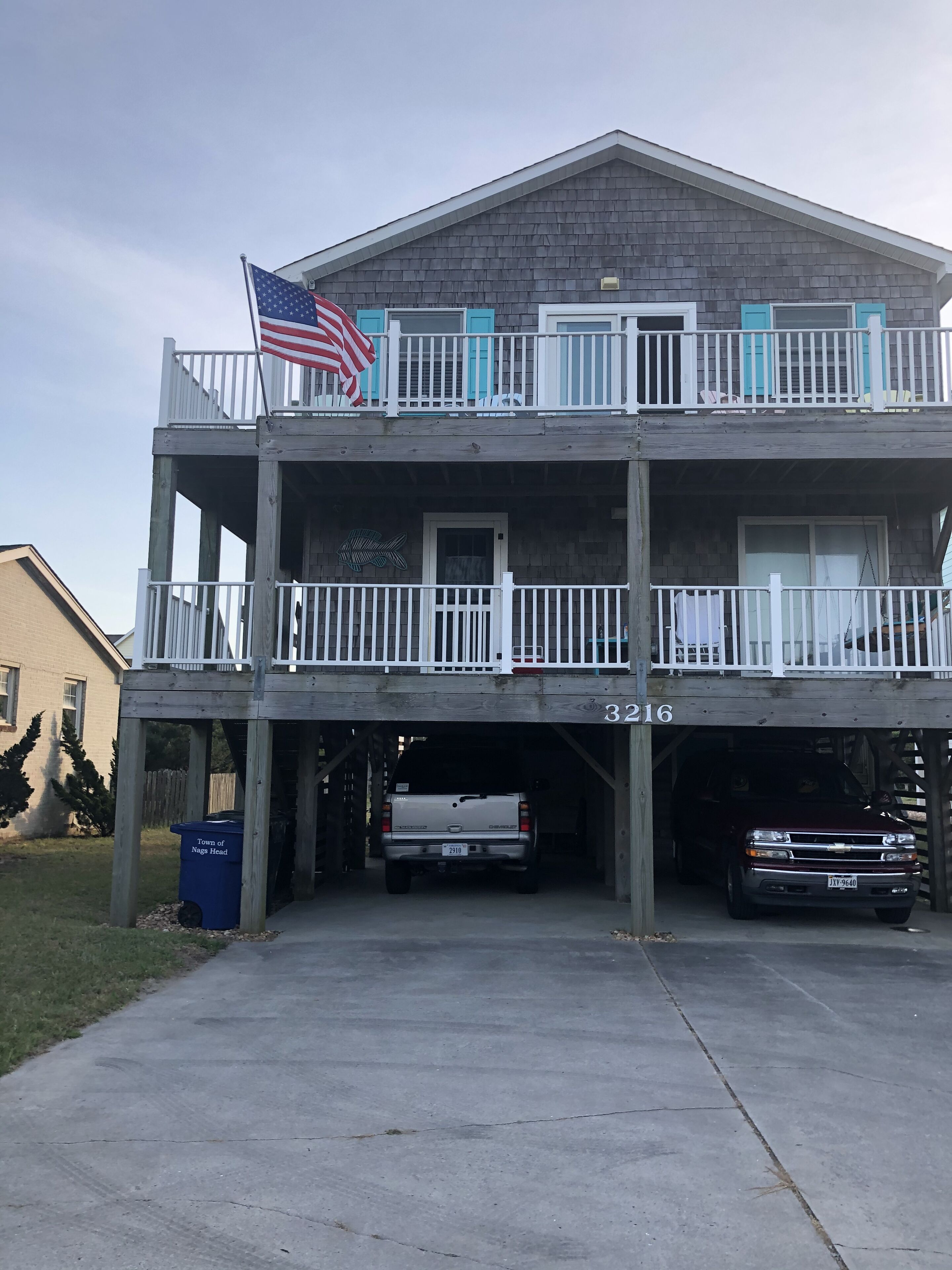 Semi-ocean front home in Nags Head for rent