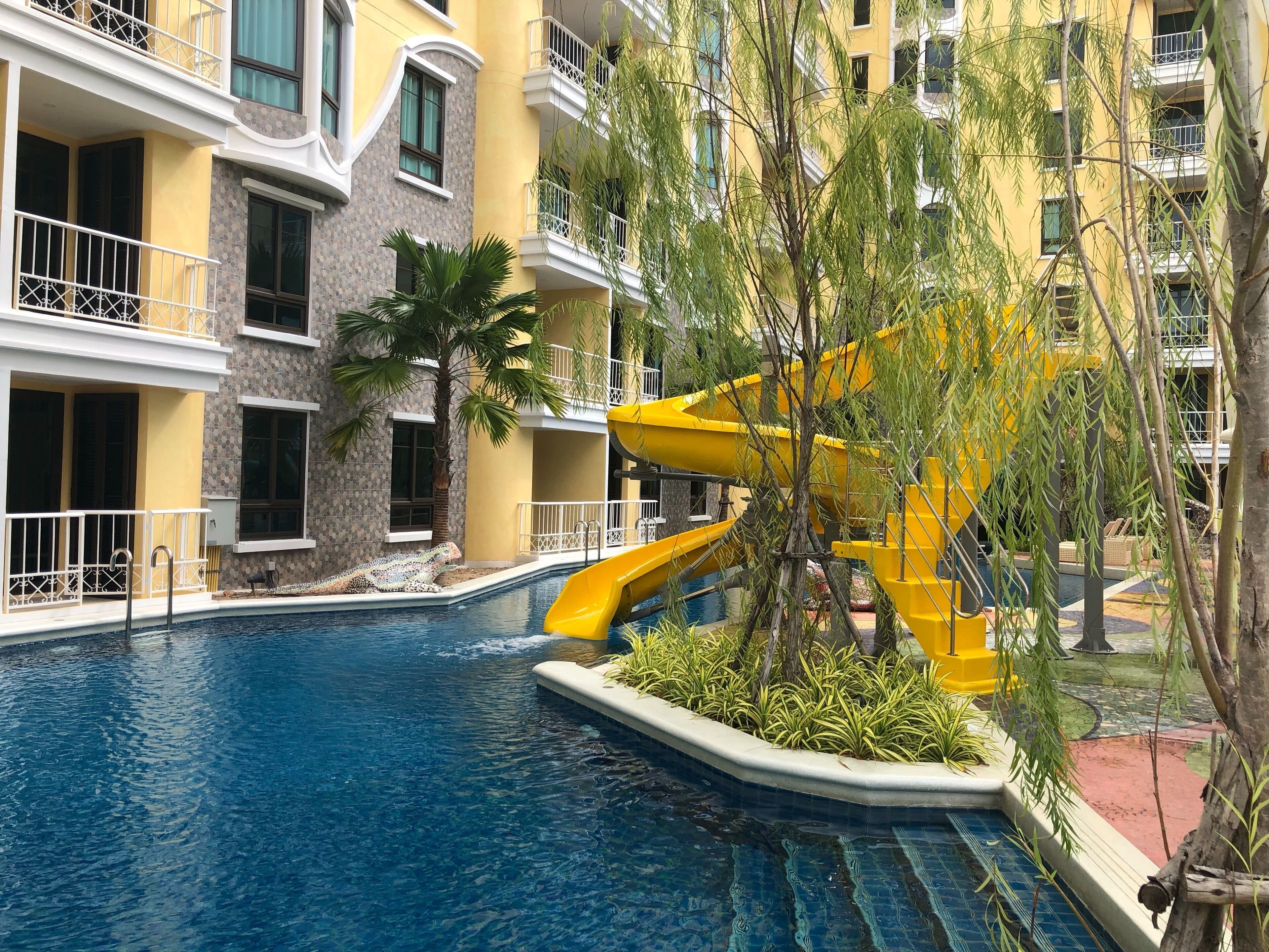 Outdoor pool, open 8:00 AM to 8:00 PM, free cabanas, pool umbrellas