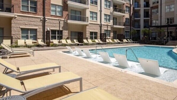 Seasonal outdoor pool