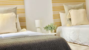 2 bedrooms, laptop workspace, soundproofing, iron/ironing board