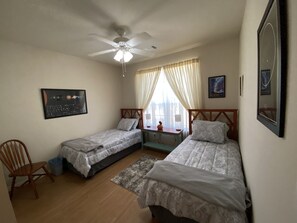 3 bedrooms, iron/ironing board, travel crib, free WiFi