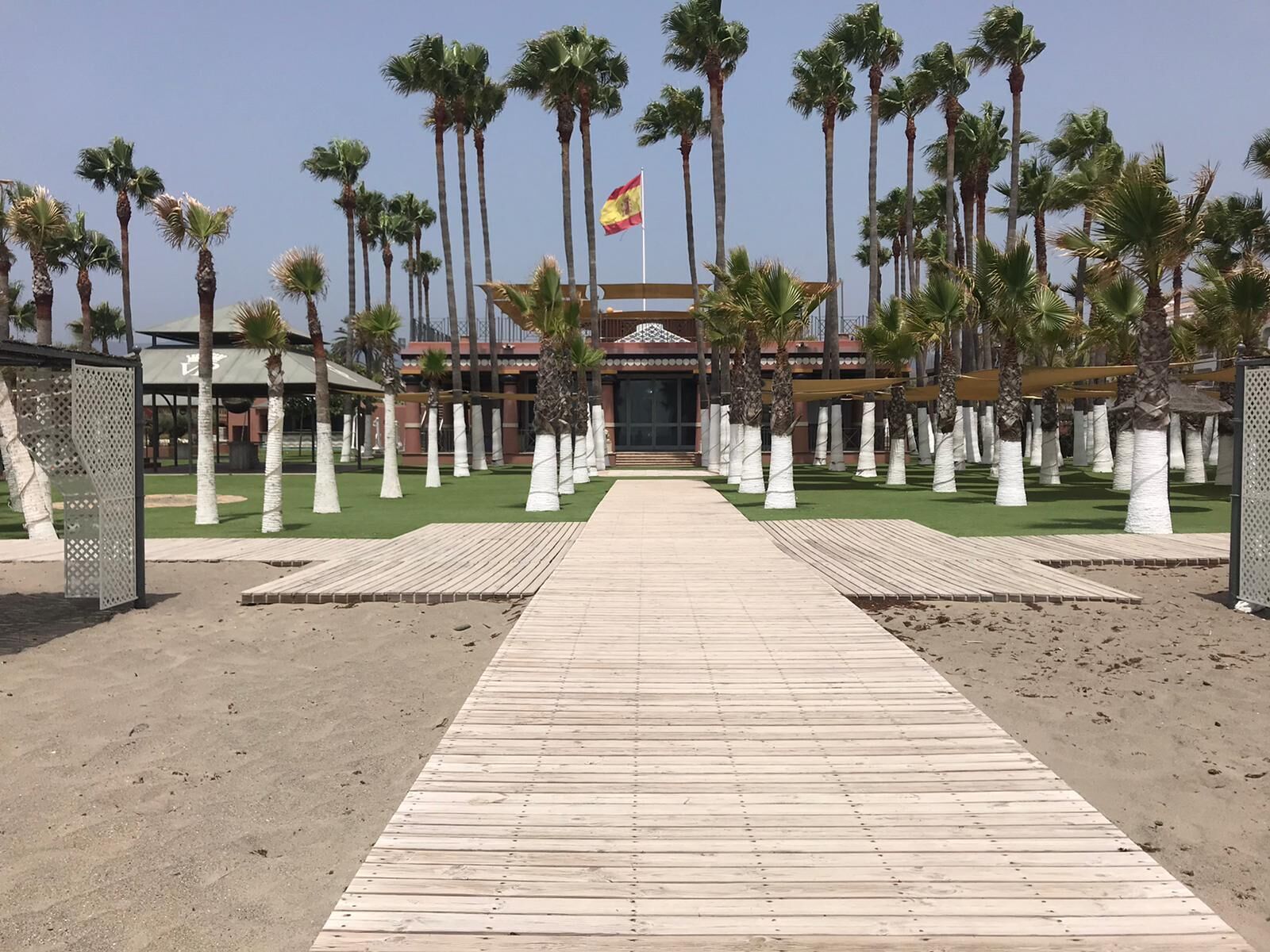 Enceinte de l’hébergement