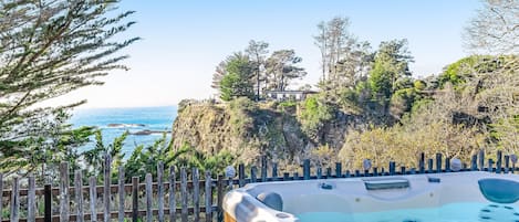 Baignoire à remous extérieure