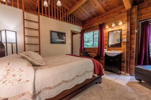 1 slaapkamer, een bureau, gratis wifi, beddengoed