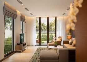 In-room safe, desk, laptop workspace, blackout drapes