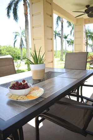 Outdoor dining
