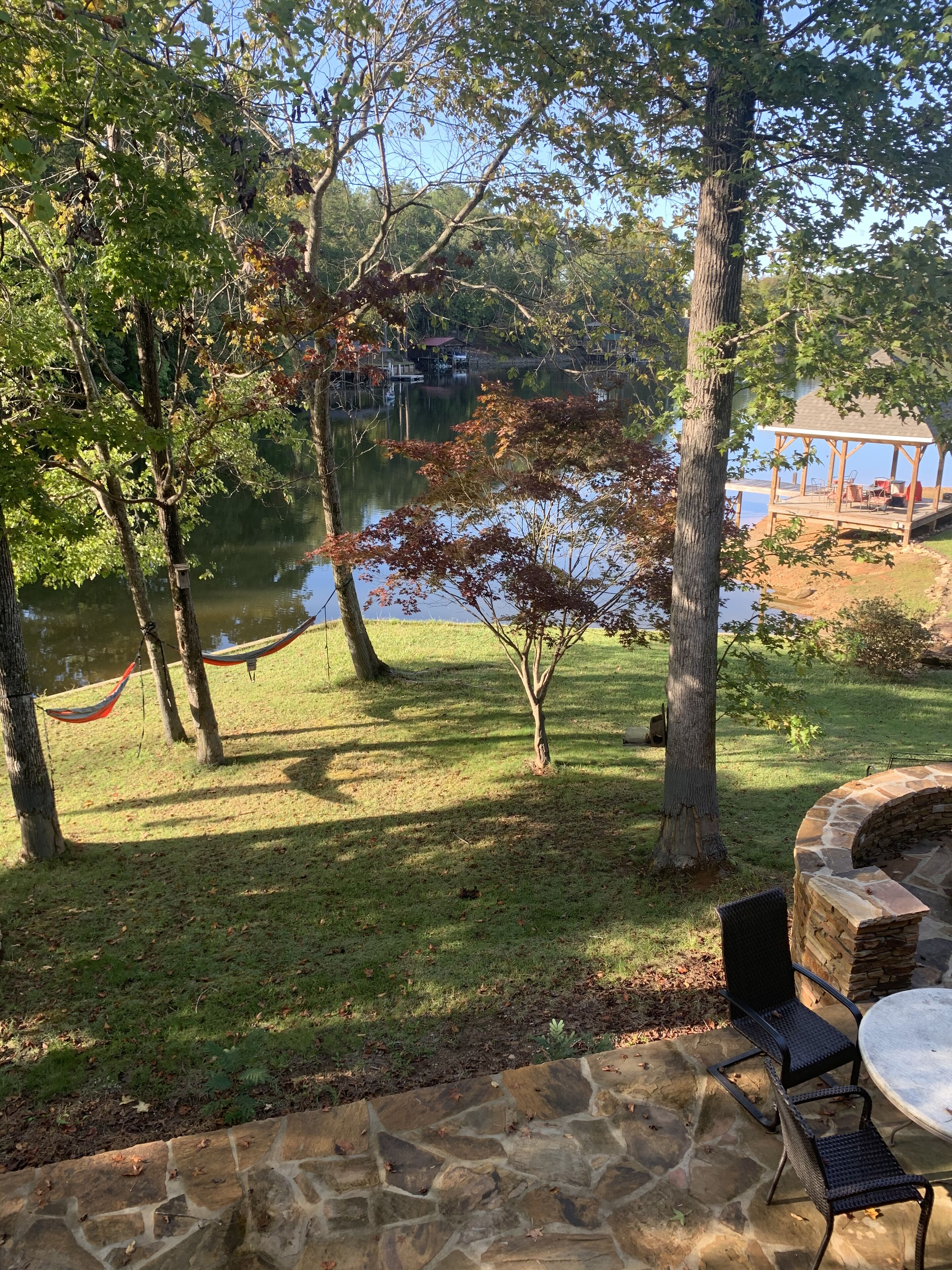 Lake Front Home Sleeps 18.  Great water, dock, and large separate gameroom