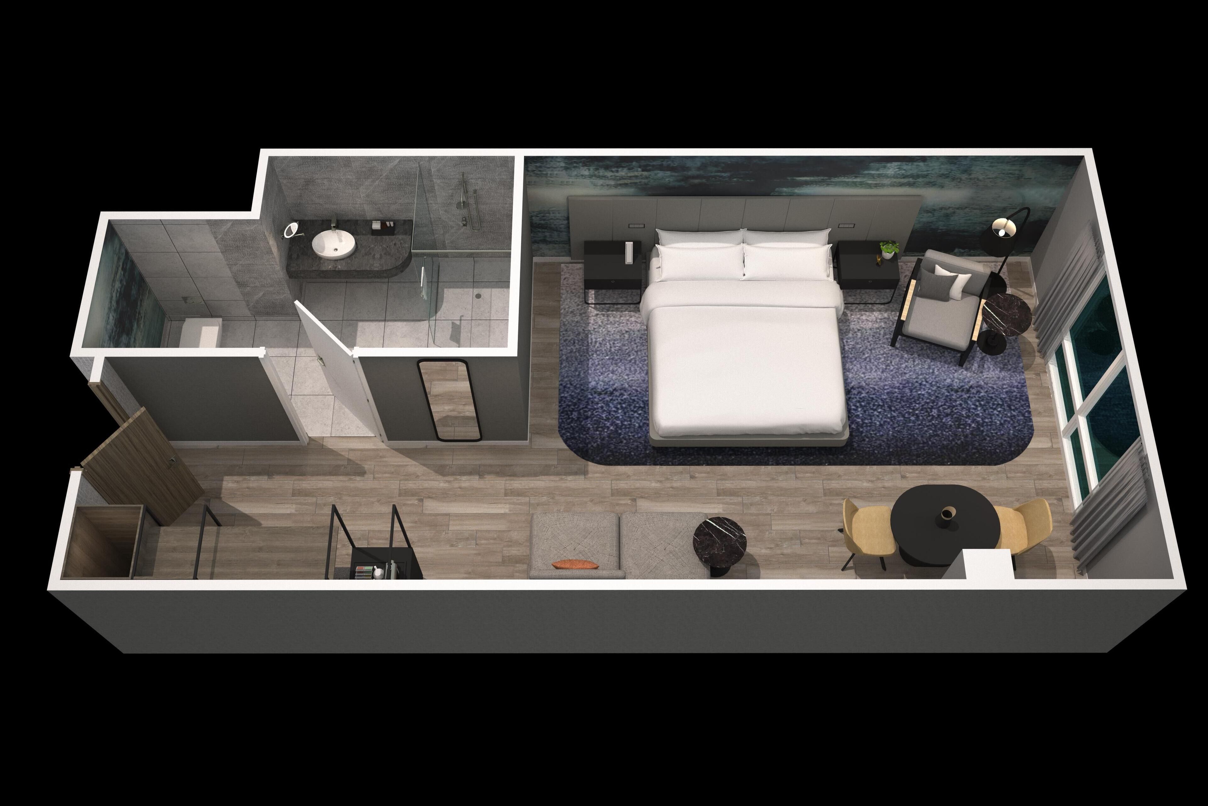 1 bedroom, premium bedding, minibar, in-room safe