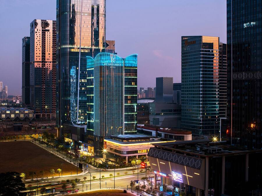 Vue depuis l’hébergement