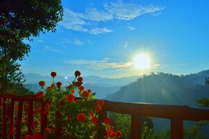 Vista a la montaña