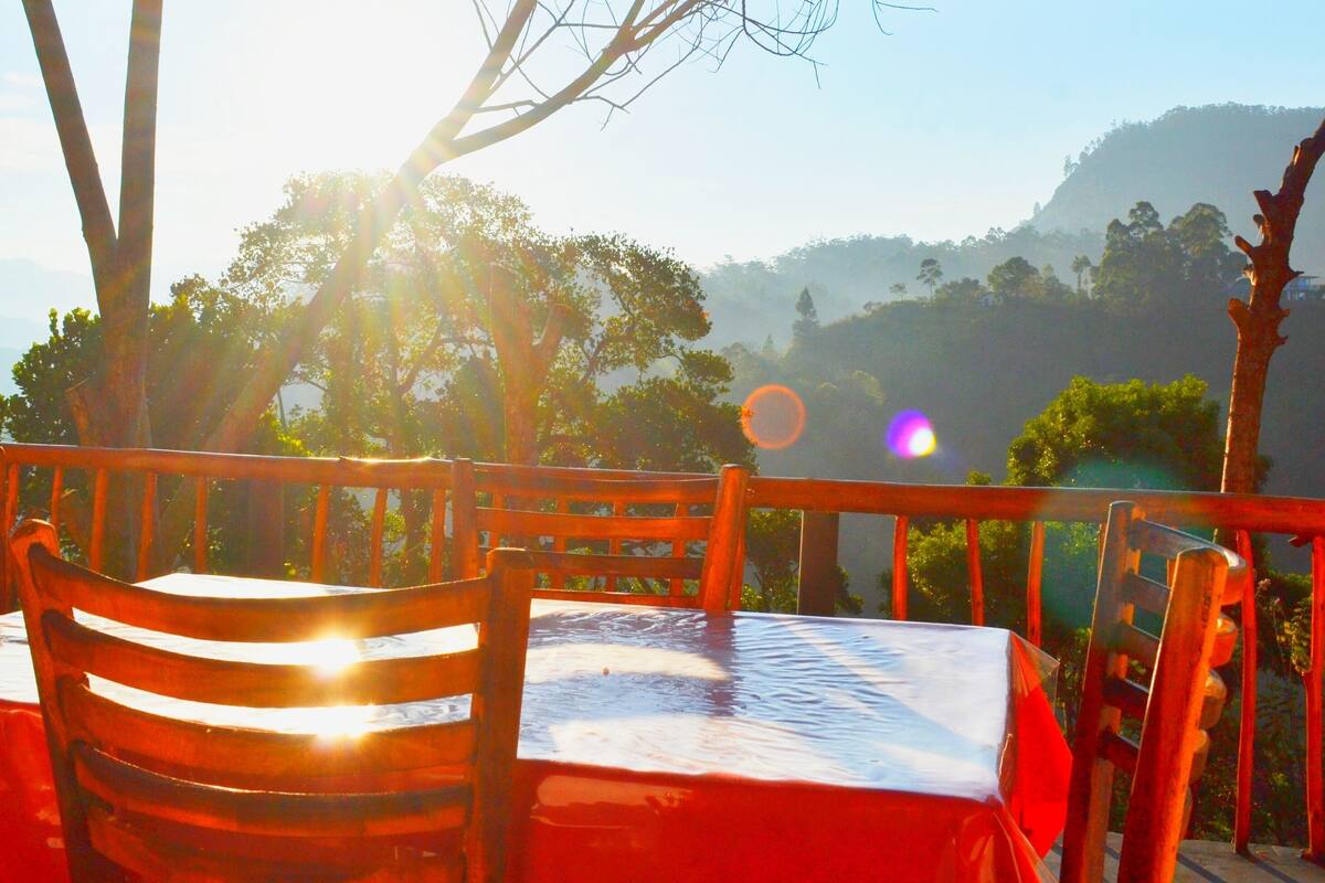 Family Room, 1 Bedroom, Non Smoking, Mountain View | Living area | LED TV, fireplace