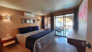 2 slaapkamers, een kluis op de kamer, een strijkplank/strijkijzer