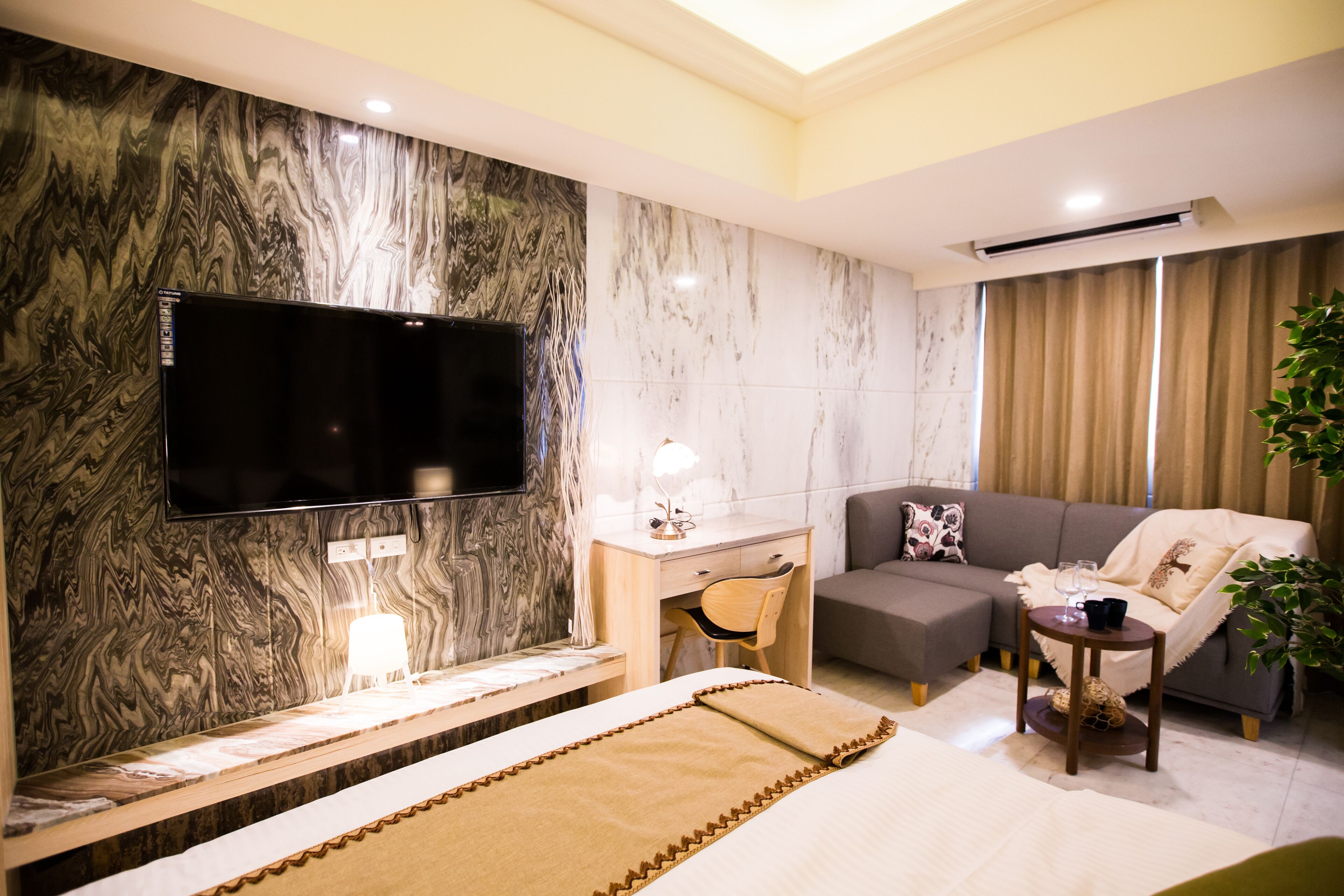 exclusive double room | 1 bedroom, desk, blackout curtains, free wifi