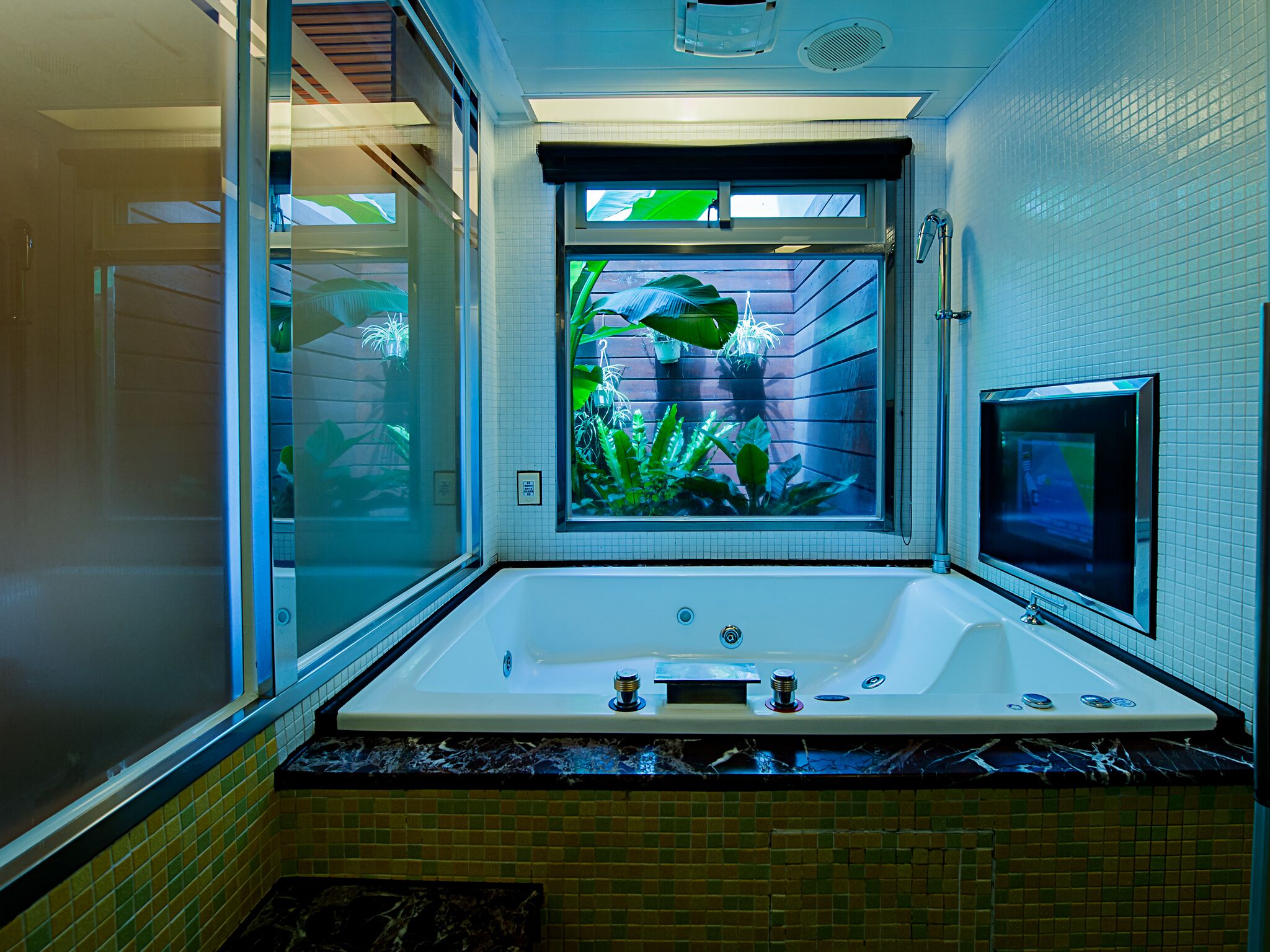 elite quadruple room | jetted bathtub