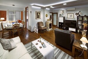 Deluxe-Apartment | Wohnzimmer